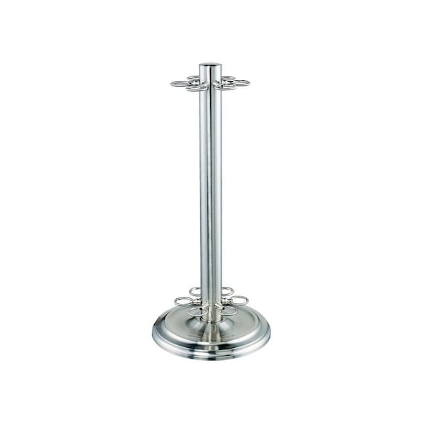 Z-Lite Players Billiard Cue Stand, Brushed Nickel CSBN - main